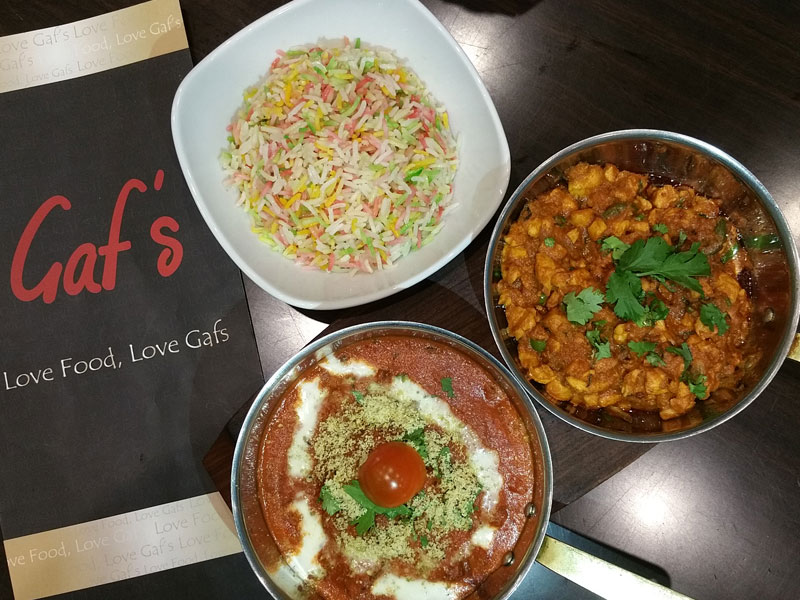 Gaf's Special Curries